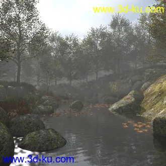 3D打印模型Foggy Forest 2的图片