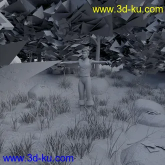 3D打印模型Foggy Forest 2的图片