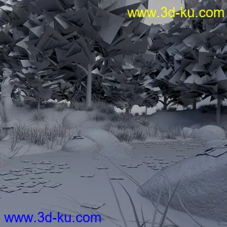 3D打印模型Foggy Forest 2的图片