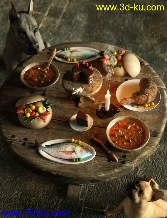 Food Dishes模型的图片1