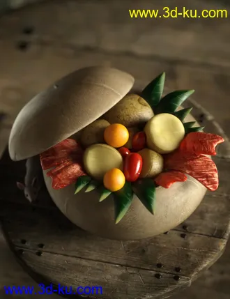 3D打印模型Food Dishes的图片