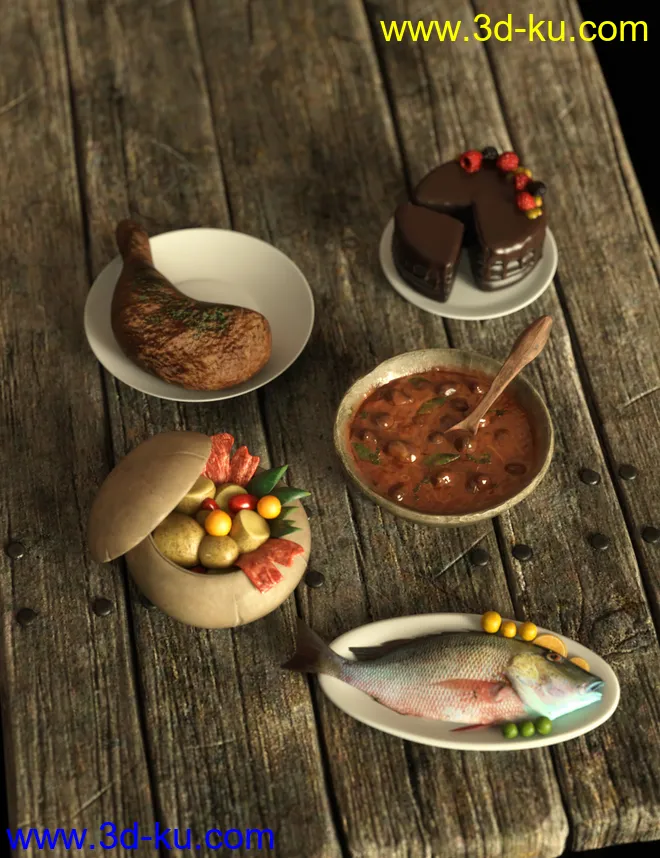 Food Dishes模型的图片7