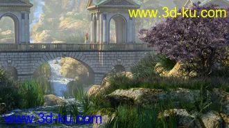 3D打印模型Forest River Bridge的图片