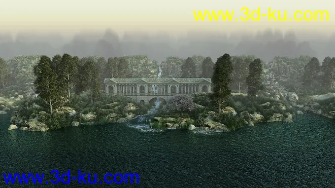 Forest River Bridge模型的图片4