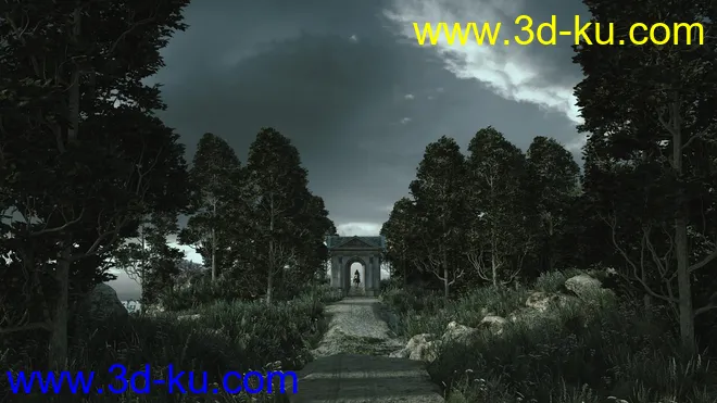 Forest River Bridge模型的图片5