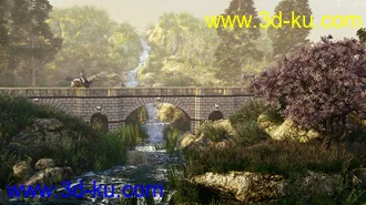 3D打印模型Forest River Bridge的图片