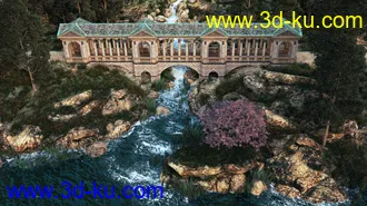 3D打印模型Forest River Bridge的图片