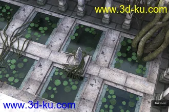 3D打印模型Forsaken Temple的图片