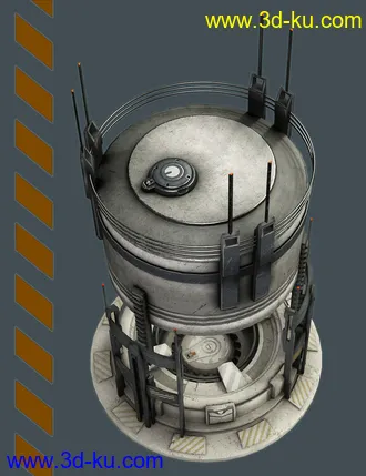 3D打印模型Frost Zone Mining的图片