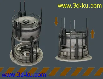 3D打印模型Frost Zone Mining的图片