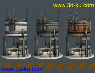 3D打印模型Frost Zone Mining的图片