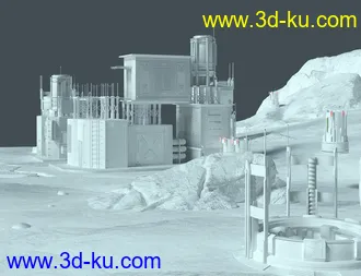 3D打印模型Frost Zone Mining的图片