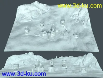 3D打印模型Frost Zone Mining的图片