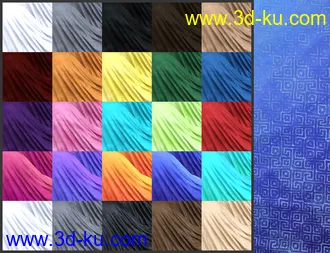 FSL Classic Elegance Clothing Shaders for Iray模型的图片2
