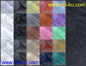 FSL Classic Elegance Clothing Shaders for Iray模型的图片6