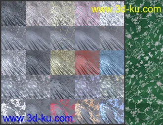 3D打印模型FSL Classic Elegance Clothing Shaders for Iray的图片