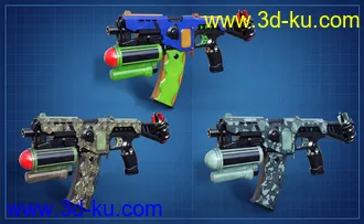 3D打印模型Fun Guns的图片