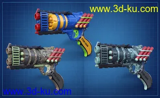 3D打印模型Fun Guns的图片