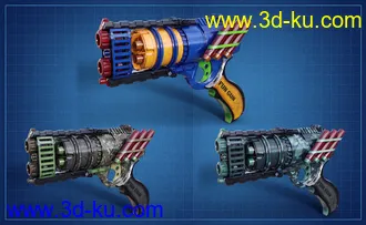 3D打印模型Fun Guns的图片