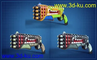 3D打印模型Fun Guns的图片
