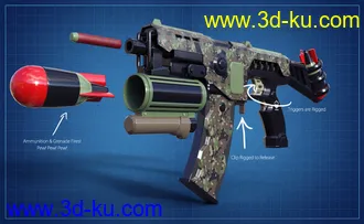 3D打印模型Fun Guns的图片