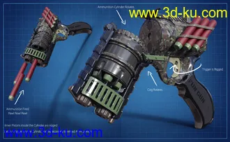 3D打印模型Fun Guns的图片