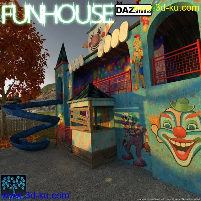 Funhouse for Daz Studio模型的图片1