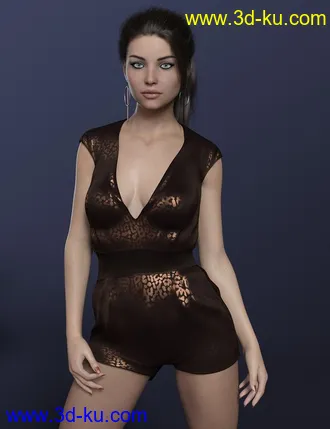 3D打印模型FWSA Evelyn for Genesis 8的图片