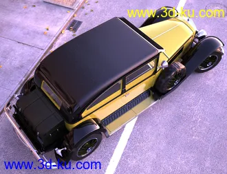 3D打印模型Gangster Car的图片