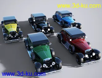 3D打印模型Gangster Car的图片