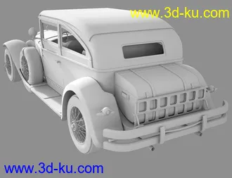 3D打印模型Gangster Car的图片