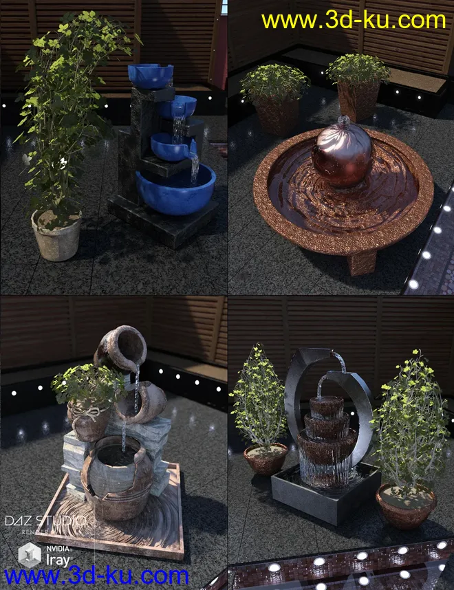 Garden Water Features模型的图片1