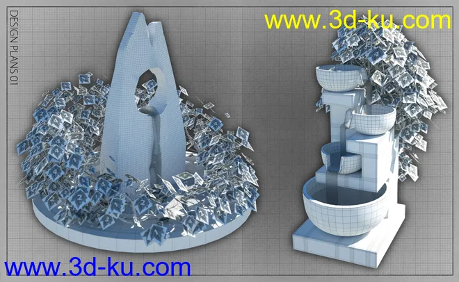 Garden Water Features模型的图片8
