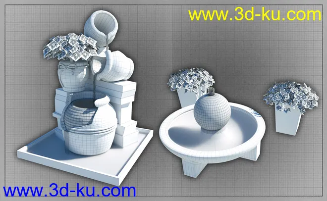 Garden Water Features模型的图片9