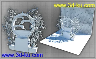 3D打印模型Garden Water Features的图片
