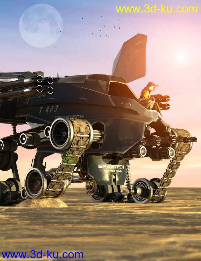 Gato Gordo Battle Tank模型的图片1