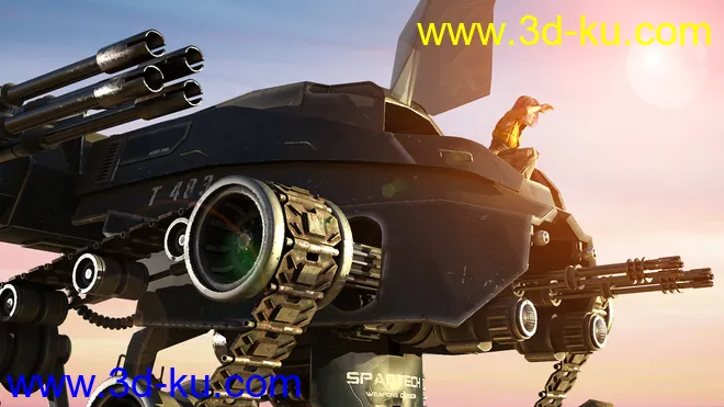 Gato Gordo Battle Tank模型的图片3