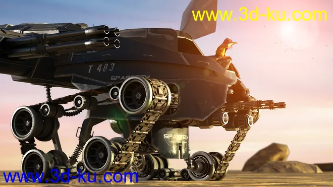 Gato Gordo Battle Tank模型的图片6