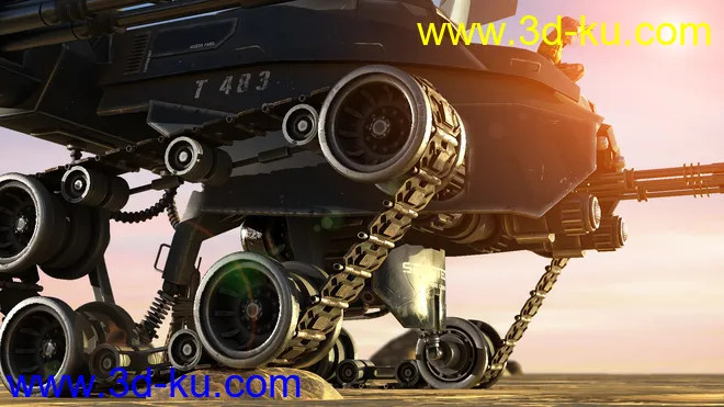 Gato Gordo Battle Tank模型的图片7