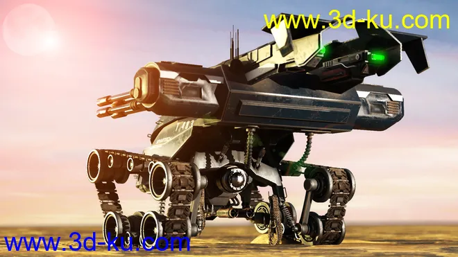 Gato Gordo Battle Tank模型的图片8