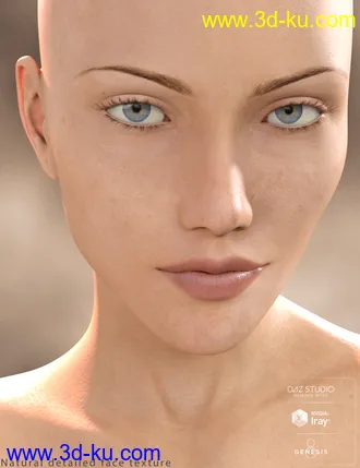 3D打印模型Genesis 8 Female Texture Merchant Resource- Light Skin的图片