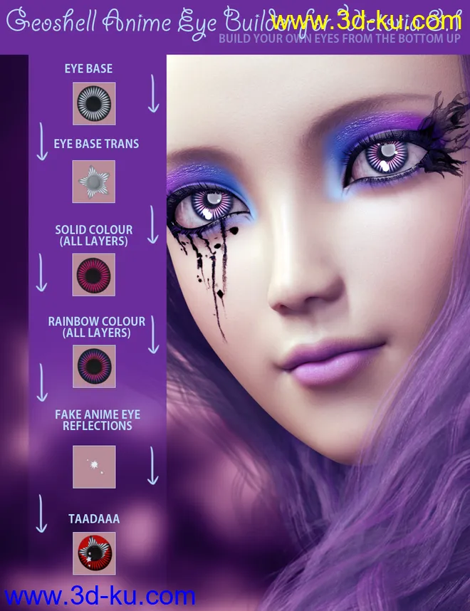 Geoshell Anime Eye Builder for Victoria 8.1模型的图片1