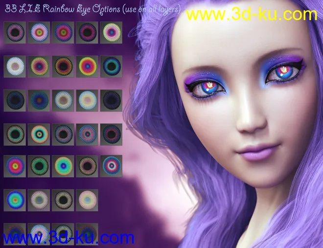 Geoshell Anime Eye Builder for Victoria 8.1模型的图片5
