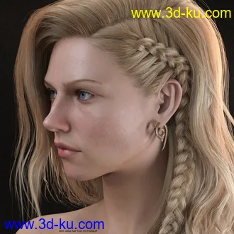 3D打印模型Gertha for G8 and G8.1 Females的图片