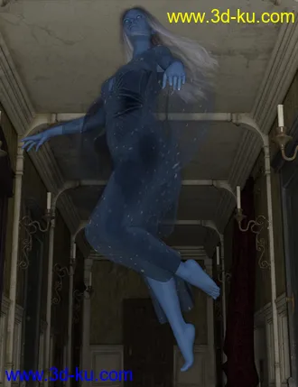 3D打印模型Ghostly Poses for Genesis 8 Female的图片