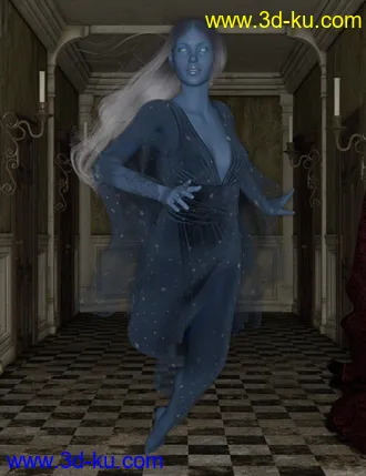 3D打印模型Ghostly Poses for Genesis 8 Female的图片