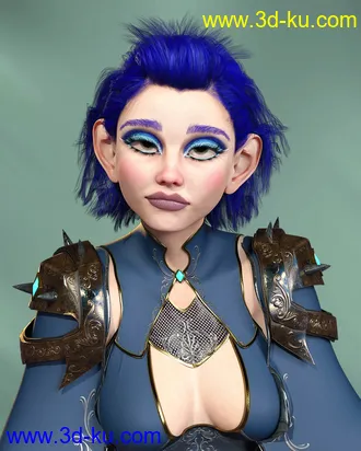 3D打印模型Glenni for Genesis 8 Female的图片