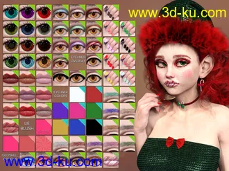 3D打印模型Glenni for Genesis 8 Female的图片