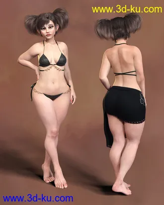 3D打印模型Glenni for Genesis 8 Female的图片