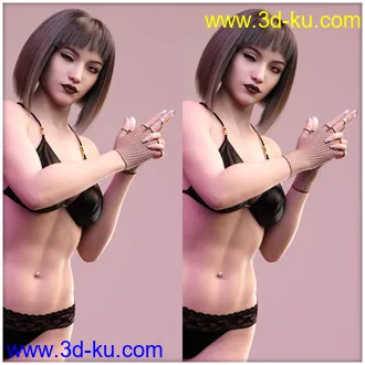 3D打印模型Gloves and Mitten Fashion for Genesis 8 Female(s)的图片